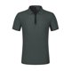 thumbnail image 3 of Camisetas Elvqul para Hombre Casuales Algodón Gris Estampilla Manga Corta con Solapa, 3 of 3