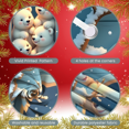 thumbnail image 6 of Cute Polar Bear Baby Snowy Winter Scene Christmas Holiday Party Decoration for Indoor Decoration Winter Festive Decor, 6 of 9