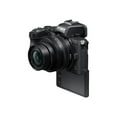 thumbnail image 5 of Nikon Z50 - Digital camera - mirrorless - 20.9 MP - APS-C - 4K / 30 fps - 3.1x optical zoom NIKKOR Z DX 16-50mm VR lens - Wireless LAN, Bluetooth - black, 5 of 13