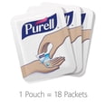 thumbnail image 2 of Gel Antibacterial Purell SINGLES Sin Fragancia 72 Sobres, 2 of 7