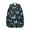 Black-23, variant on Rustic Deer Print Student School Backpack for Student Hunting Forest Buck Head Woodland Animal Pattern Vintage Art Aesthetic Bookbag