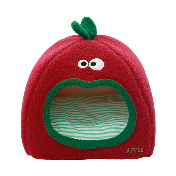 Dog House Cute Cat Beds Kitten Beds, Soft Cat Beds for Indoor Cats, Cozy Cats Cave Bed,Pet Bed for Puppy and Kitty