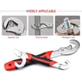 thumbnail image 5 of Set Of 2 Adjustable Wrench, Adjustable Wrench, Snap Grip Universal Wrench, Multifunctional Nut Clamp, Adjustable Wrench Kit 22-32mm, 15-32mm, 9-14mm, 5 of 5