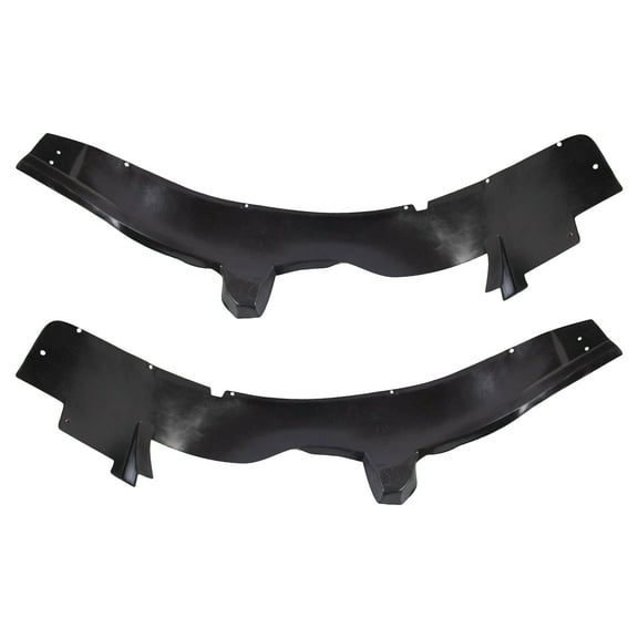 TRQ Front Inner Fender Liner Set Fits Select 2004-2008 Pontiac Grand Prix GM1248146 GM1249146