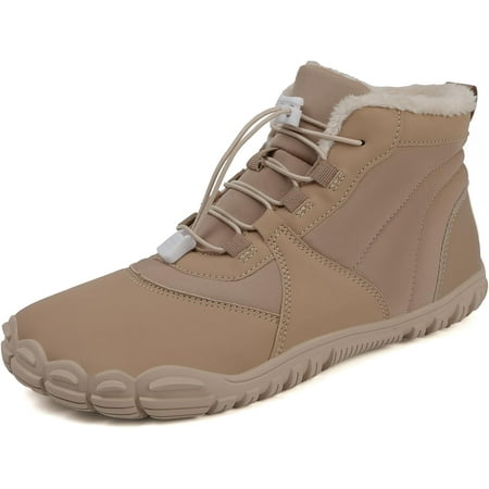Womens Mens Snow Boots Soft Plush Lined Waterproof Shoes Anti-slip Winter Thermal Boots Lightweight Outdoor Walking Warm Shoes