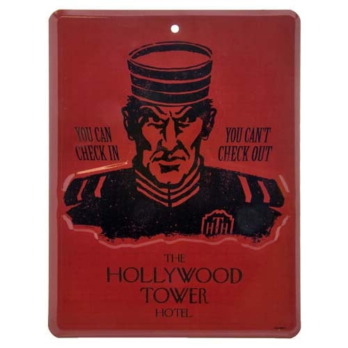 Disney Door Sign - Hollywood Tower Hotel