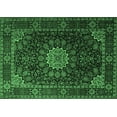 thumbnail image 1 of Ahgly Company Indoor Rectangle Persian Emerald Green Traditional Area Rugs, 6' x 9', 1 of 4