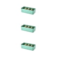 thumbnail image 3 of kurtrusly Storage Box Strong Practicality Wide Application Detachable Partition Large Capacity Plastic Storage Box Ladder Layered green Rectangular 3Set, 3 of 6