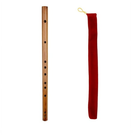D Key Meibet Mini Piccolo Velvet Bag Tune Bamboo Flute National Musical Instrument