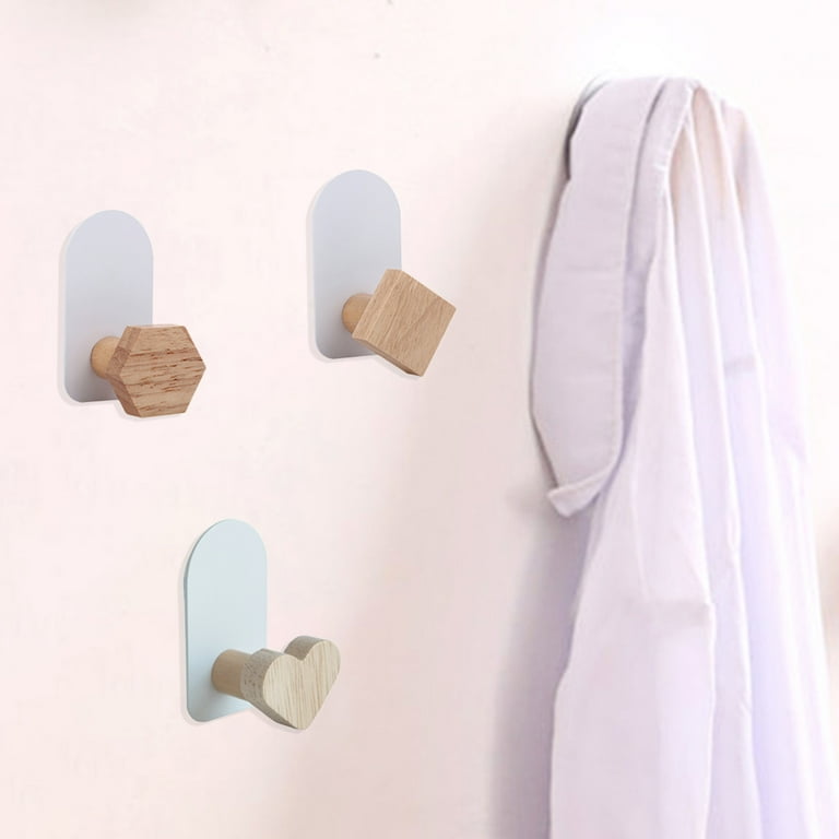 Farfi Towel Hook Removable Space saving Cartoon Shape Universal Bathroom Towel Coat Wall Hook Washroom Supplies Type A Walmart