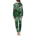 thumbnail image 3 of FKELYI Music Christmas Pajama Set 2 Packs Elastic Xmas Tree Lights Long Sleeve Pajamas for Girls Durable Party Pajamas Top and Pants with Pockets Size XS, 3 of 5