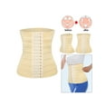 thumbnail image 7 of Wacanda Waist Training Trainer Cincher Shapewear Underbust Boned Corset Body Shaper Slimming Fat Burn, 7 of 7