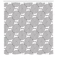 thumbnail image 3 of Ambesonne Geometric Shower Curtain, Diagonal Zigzag Swirl, 69"Wx84"L, Black and White, 3 of 3