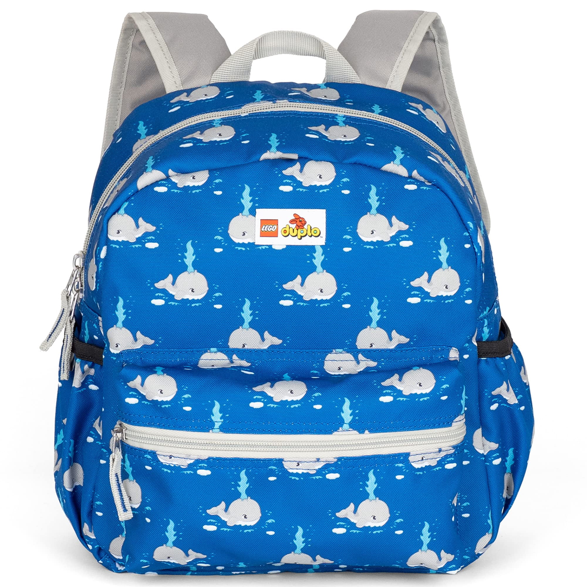 LEGO DUPLO Whale Print Toddler Backpack with Child-Sized Design for School and Travel