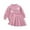 Pink, variant on Odeerbi 3-8 Years Toddler Girls Cotton Outfits Long Sleeve Sweater with Tiered Skirt Two-piece Set Ruffled Lace Princess Skirt Set Toddler Girls Clothes
