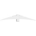 thumbnail image 2 of 84"W x 14"H x 6"D x 6"F, 4/12 Pitch, Davenport Architectural Grade PVC Gable Bracket, 2 of 8