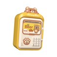 thumbnail image 4 of Almencla Electronic Fingerprint ATM Piggy Bank Electronic Piggy Banks Password Lock Savings Bank for Children Birthday Gift Girls Boys Yellow, 4 of 8