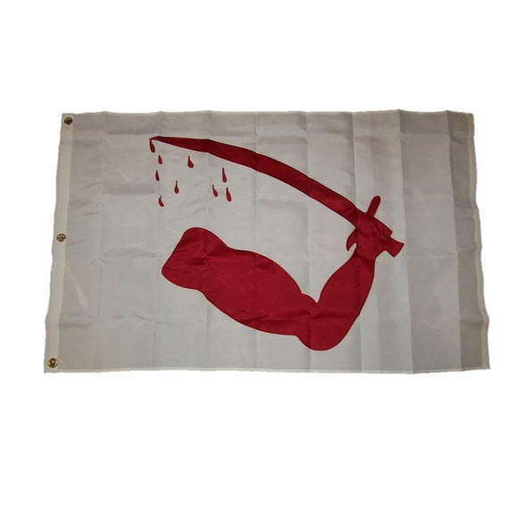 3x5 Embroidered Dimmit's Goliad 600D 2ply Nylon Flag 3'x5' heavy duty