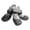 Black, variant on Outdoor Pet Footwear Non-slip Plastic Bottom Shoes for Dog Cat Daily Outdoor Sports Use
