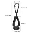 thumbnail image 2 of Uxcell Glove Keeper, Gloves Helmet Grabber Catcher Clips Holder, Black 2 Pack, 2 of 5