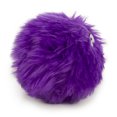 thumbnail image 5 of goDog Furballz with Chew Guard Technology Durable Plush Squeaker Dog Toy, Purple, Small, 5 of 9