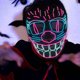 thumbnail image 2 of Máscara El Glow Line Glow Cosplay Halloween Carnival Horror, 2 of 2