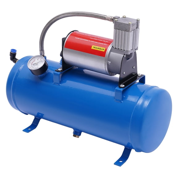 Dwellnix Van Train Truck Car Boat 6L Tank 100PSI 12V DC Board Air Compressor
