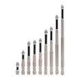 thumbnail image 6 of 1/4" Hexagonal Shank Long Screwdriver Bit Set, Nonslip, Crossed Head Slotted Tip Bits Screwdriver, 6 of 8