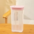 thumbnail image 6 of VOTRUDI Plastic Water Pitcher,Ecologically Friendly Water Pitchers for Beverages with Lid,Large Capacity Refrigerator Cold Pitcher for Lemonade Drinks Fruit Tea Pot Iced Tea Milk Juice(1.2L), 6 of 6
