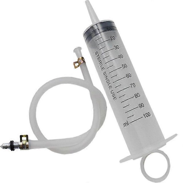 Motorcycle Bleed Kit Caliper Gas Bleed Syringe Tool For Hydraulic Brake