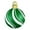 A, variant on Elainilye Christmas Inflatable Decorations PVC Glitter Ball 18 Inches for Outdoor Indoor Tree Holiday Decor