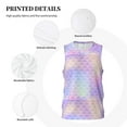 thumbnail image 3 of Pofeuu Fish Scale1 Print Basketball Jersey, Shirts for Men Youth Basketball Jersey Crew Neck-XX-Large, 3 of 6