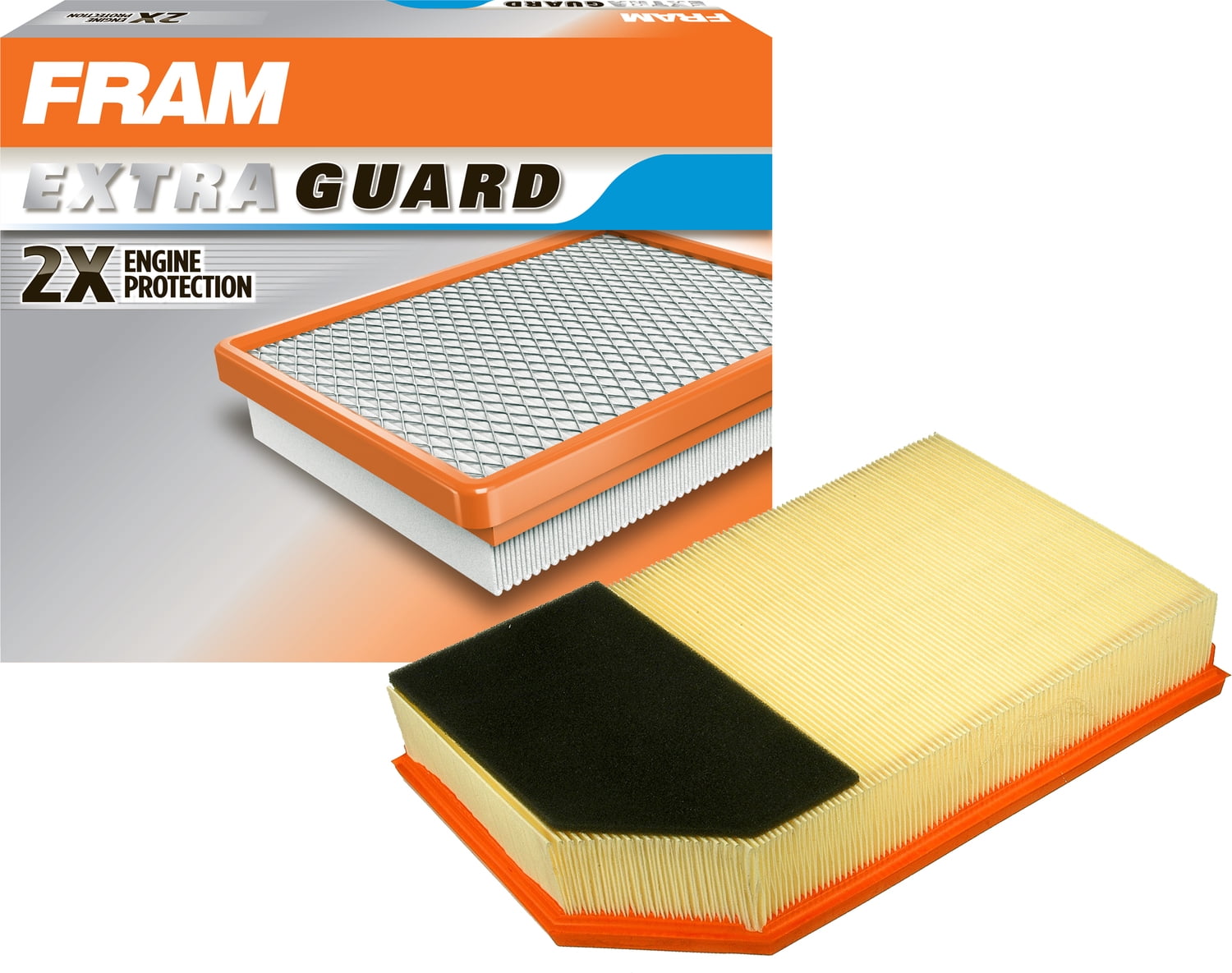 FRAM Extra Guard Engine Air Filter, CA9636 for Select Volvo Vehicles Fits select: 2003-2006 VOLVO XC90