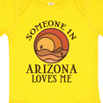 thumbnail image 4 of Inktastic Someone in Arizona Loves Me Boys or Girls Baby Bodysuit, 4 of 5
