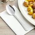 thumbnail image 2 of TrueCraftware- Set of 12 Stainless Steel Domilion Heavy Teaspoon- Stainless Steel Flatware Cutlery Kitchen Tableware for Home Restaurant for Stirring Coffee Dessert Cake Ice Cream Cappuccino, 2 of 7