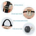 thumbnail image 7 of FORMRS Women's Travel Backpack Purse Anti-Theft Hidden Pockets Casual Shoulder Bag, Pink Fall Coffee, 7 of 7