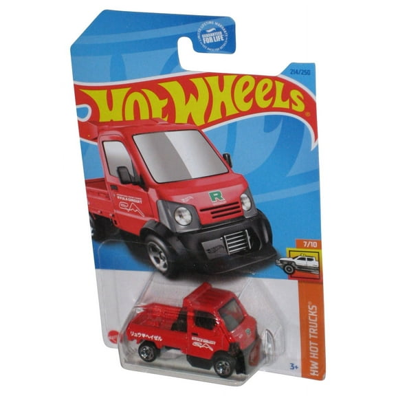 Hot Wheels HW Trucks 7/10 (2021) Red Mighty K Die-Cast Toy Car 214/250