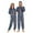 W729, variant on joogoo Dachshund Cute Dogs Unisex Adults Onesies Pajamas Jumpsuits L