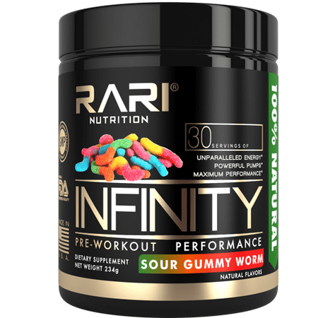 Rari Nutrition Infinity Preworkout 100 Natural Pre Workout Powder Keto And Vegan Friendly Energy Focus And Performance Men And Women No