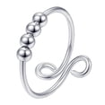 thumbnail image 2 of Anillo de alivio de tensión Yotijar plata, 2 of 8