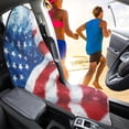 thumbnail image 4 of XYZCANDO US Flag Terry Cloth Car Seat Covers Machine Washable, Suitable for Van Truck Seat Front Seats, Car Seat Towel Cover, for Cars Trucks, 4 of 7