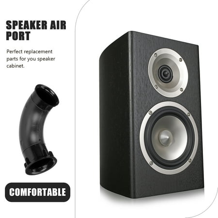 

2Pcs Speaker Cabinet Port Tubes Air Ports Voice Outlet Speaker Accessories Parts