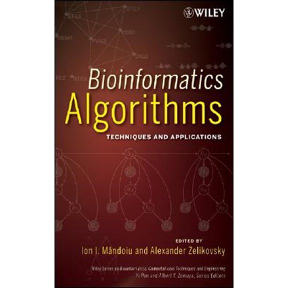 Pre-Owned Wiley Bioinformatics Bioinformatics Algorithms: Techniques and Applications, (Hardcover)