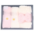 thumbnail image 1 of Toalla absorbente suave, cómoda, respetuosa con la piel, artesanía exquisita, práctica toalla facial gruesa para regalo del hogar, 5 uds., 1 of 5