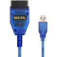 thumbnail image 6 of OBDII Scanner Diagnostic Cable for VW Audi Skoda Seat Volkswagen, Support VAG-COM KKL 409.1, 16-Pin Car Programming Cable, OBD II Adapter Connector Cable Scan Tool, for Win XP/ WIN7 32bits ONLY 1, 6 of 7