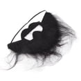 thumbnail image 3 of Disfraz De Barba Negra, Barbas Falsas Para Hombres, Barbas Falsas Negras, Vello Facial Falso, Bigotes Falsos, Franela Para Fiestas, Teatro, Cosplay, 3 of 7