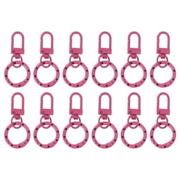 Unique Bargains Key Chain Rings Lobster Claw Clasps Keyring for