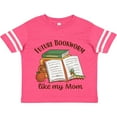 thumbnail image 3 of Inktastic Future Bookworm Like My Mom Boys or Girls Toddler T-Shirt, 3 of 5