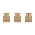 thumbnail image 1 of maskred Stay Organized With Cotton Vests Featuring Multi-pockets Wide Application khaki 5XL 3Set, 1 of 6