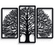 thumbnail image 1 of Cuadro Decorativo de Metal con Diseño colleción de árbol  Chico, 1 of 4
